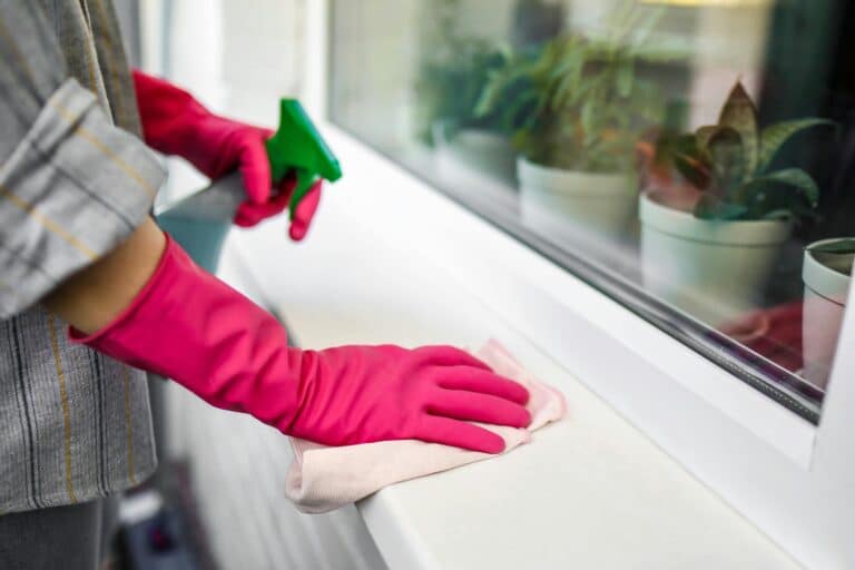 Tips for cleaning vinyl windows